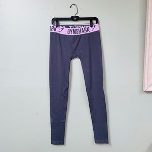 GymShark charcoal gray full length leggings